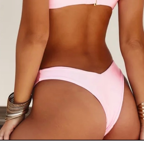 Baby Pink Matching Bikini - Picture 4 of 8